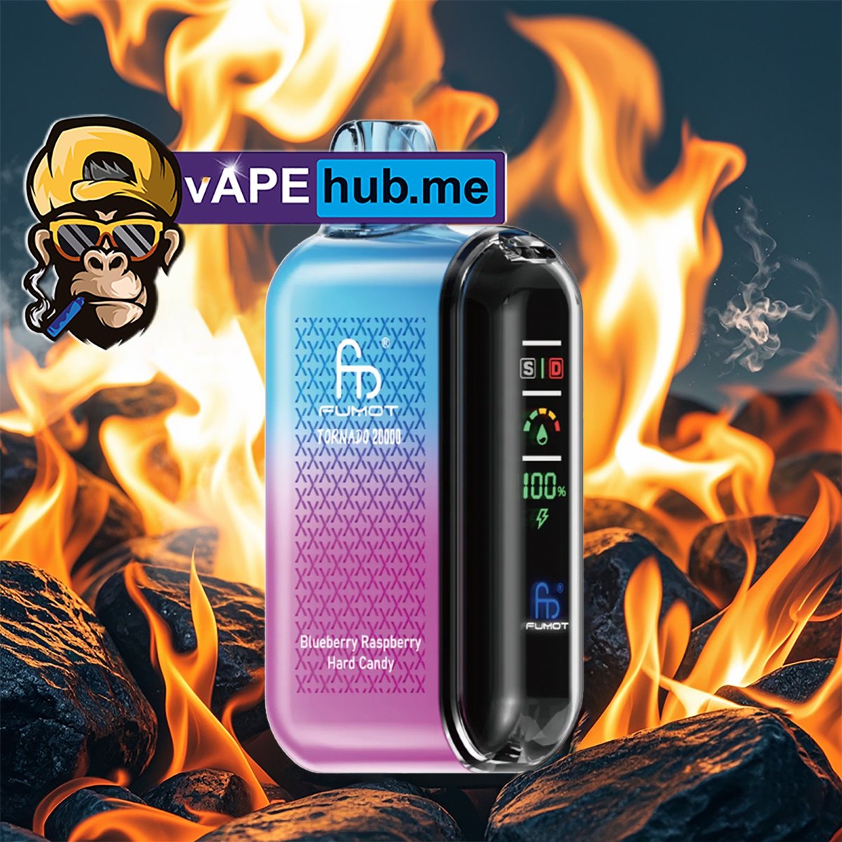 FUMOT Tornado 20000 Mr Blue - VapeHub