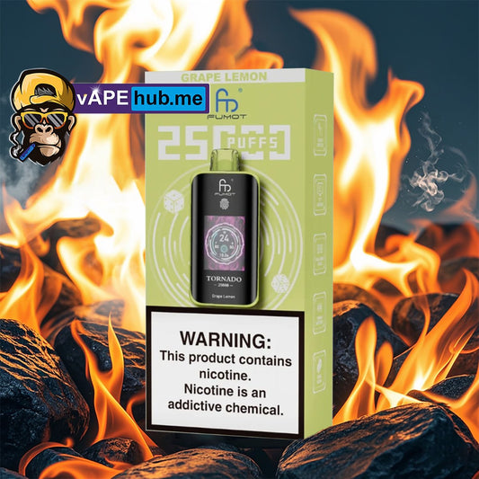 RandM Tornado 25000 Grape Lemon - VapeHub