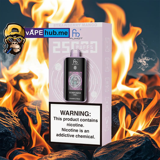 RandM Tornado 25000 Strawberry Mango - VapeHub