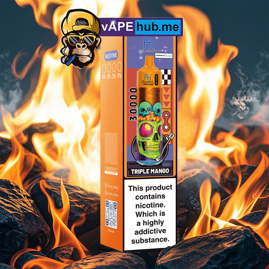 RandM Tornado 30000 Music Triple Mango - VapeHub