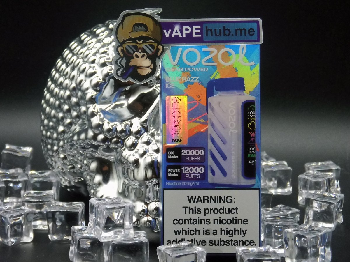 VOZOL Gear Power 20000 Blue Razz Ice - VapeHub