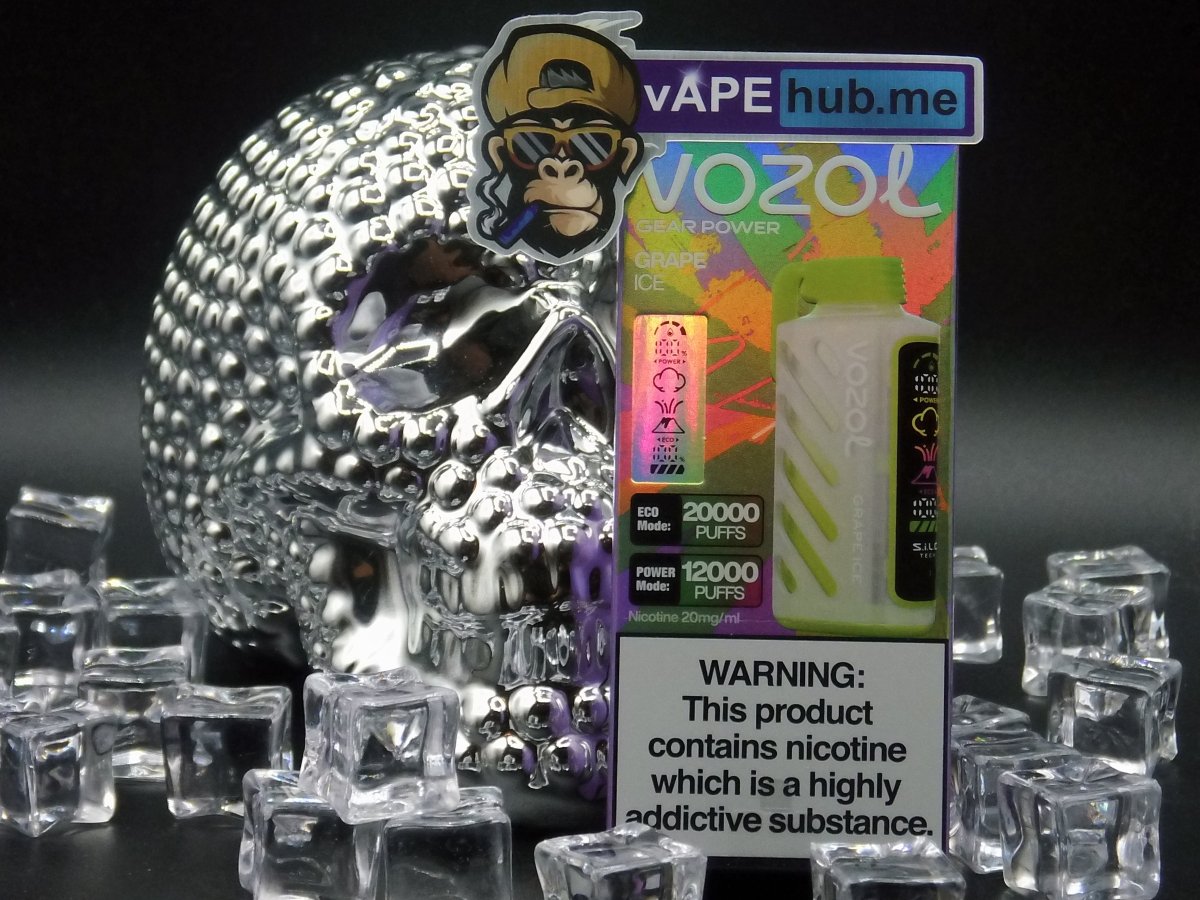 VOZOL Gear Power 20000 Grape Ice - VapeHub