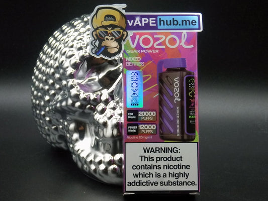 VOZOL Gear Power 20000 Mixed Berries - VapeHub