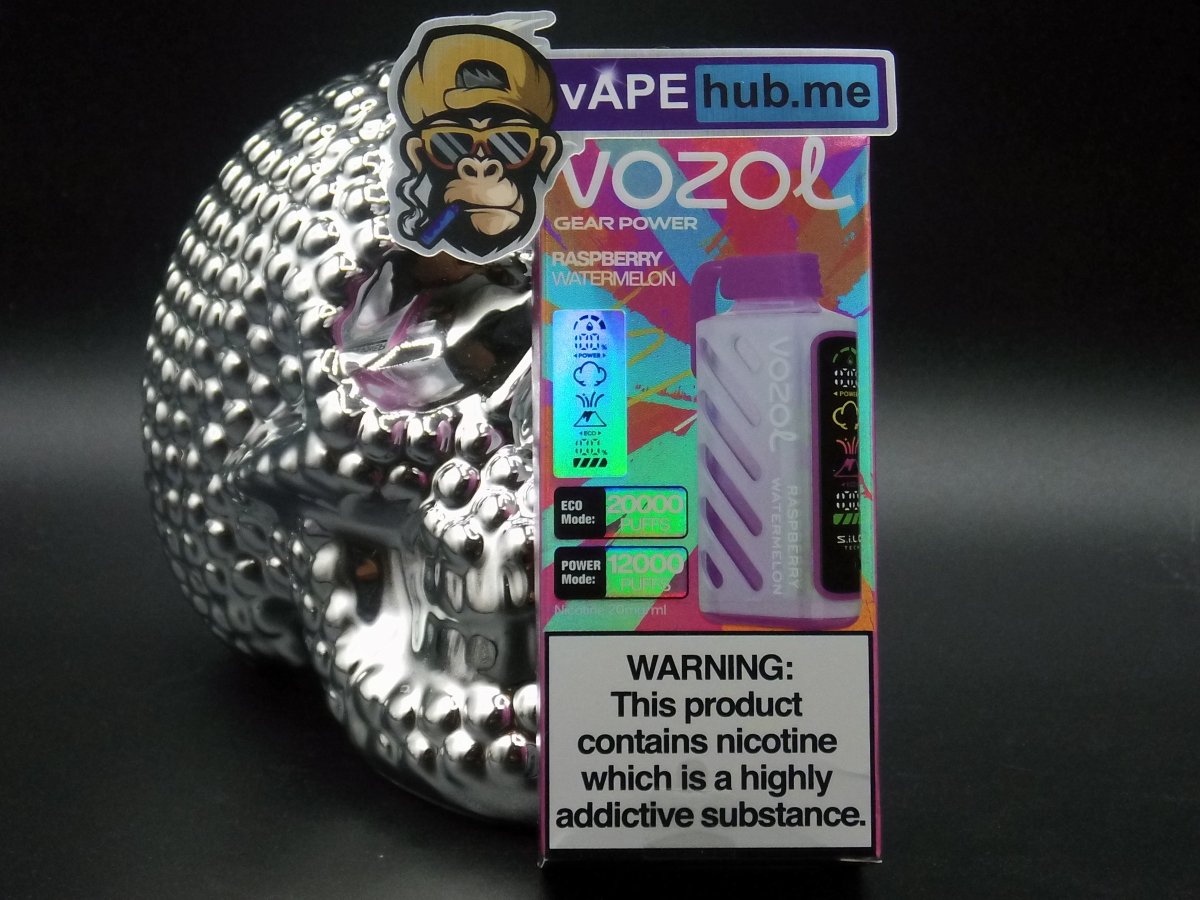 VOZOL Gear Power 20000 Raspberry Watermelon - VapeHub