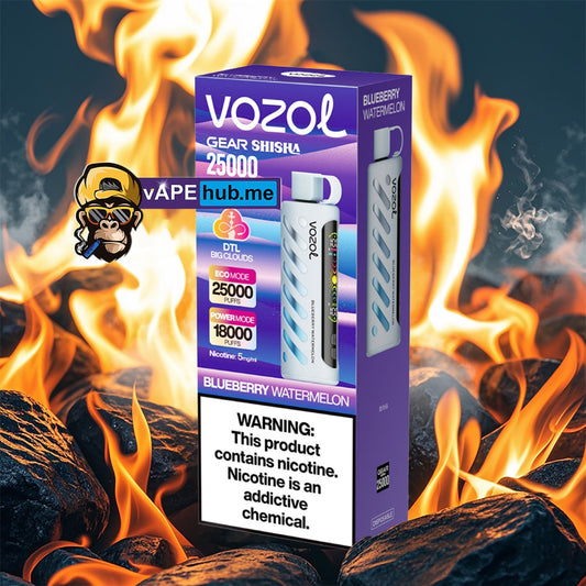 VOZOL Gear Shisha 25000 Blueberry Watermelon - VapeHub