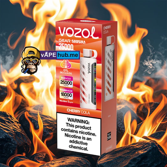 VOZOL Gear Shisha 25000 Cherry Cola - VapeHub