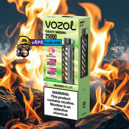 VOZOL Gear Shisha 25000 Maiden Killer - VapeHub