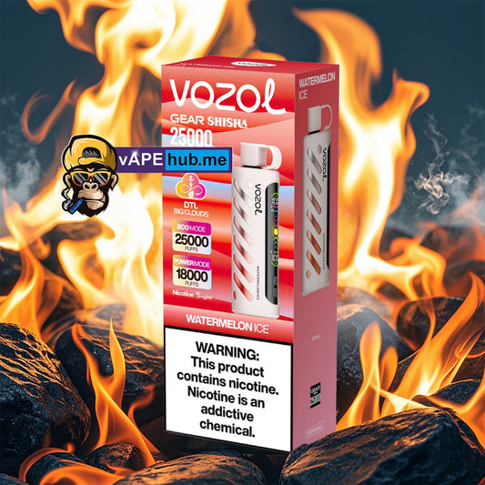 VOZOL Gear Shisha 25000 Watermelon Ice - VapeHub